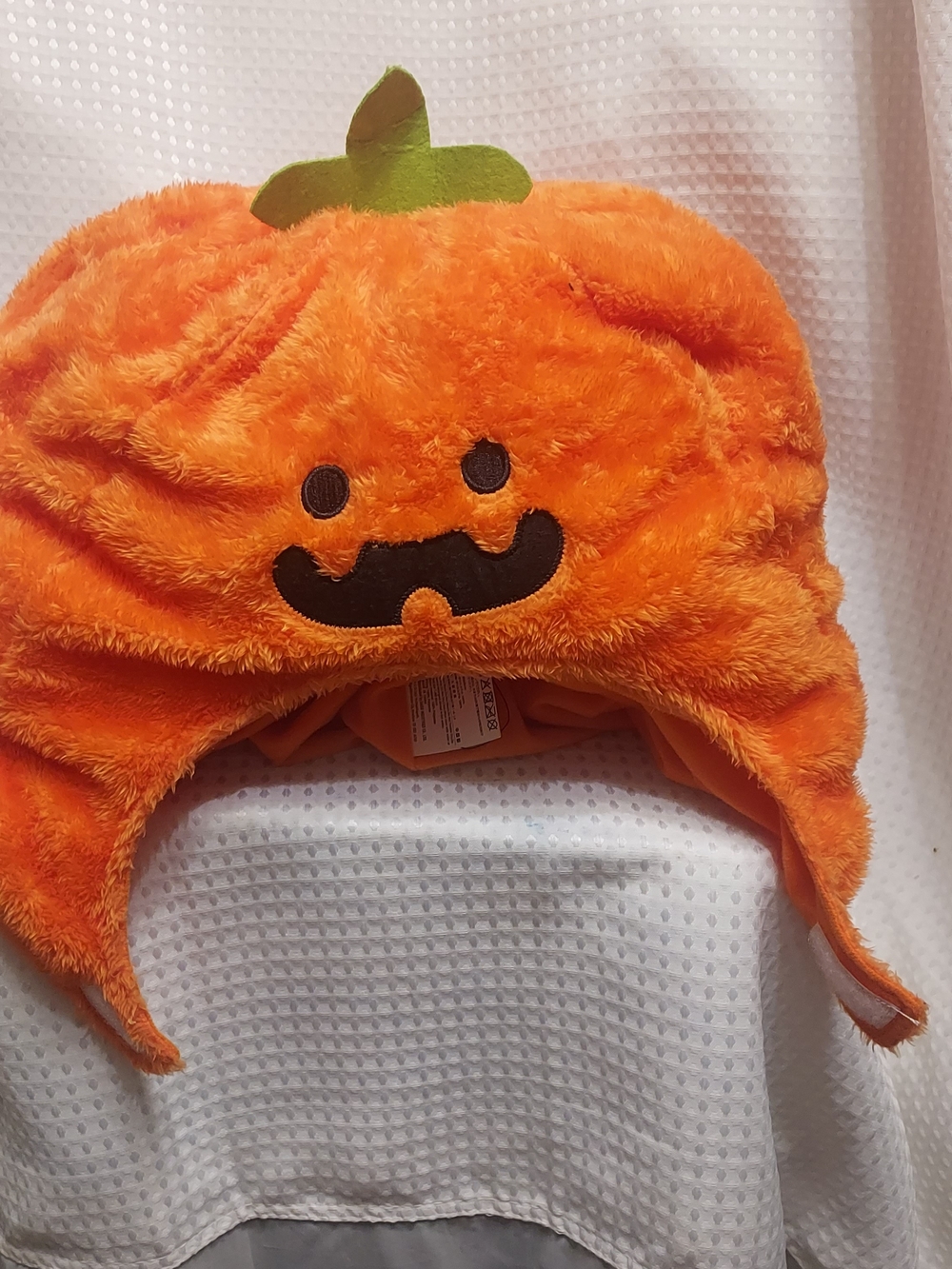 Orange Pumpkin Plush  Costume Hat